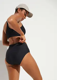 Slip per bikini a vita alta con effetto modellante leggero, bonprix Slip per bikini a vita alta con effetto modellante leggero, bonprix