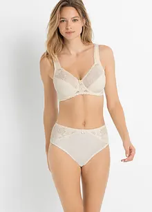 Slip alto con pizzo (pacco da 2), bonprix Slip alto con pizzo (pacco da 2), bonprix