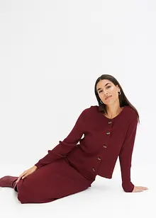 Cardigan a coste, bonprix Cardigan a coste, bonprix