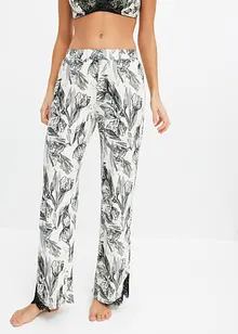 Pantaloni pigiama larghi con viscosa, bonprix Pantaloni pigiama larghi con viscosa, bonprix