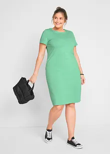 Abito di jersey in puro cotone (pacco da 2), bonprix Abito di jersey in puro cotone (pacco da 2), bonprix