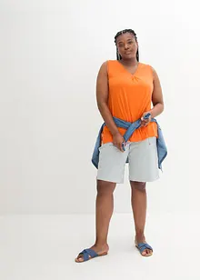 Top in viscosa con pizzo, bonprix Top in viscosa con pizzo, bonprix