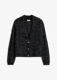 Cardigan oversize con filato a fettuccia, bonprix Cardigan oversize con filato a fettuccia, bonprix