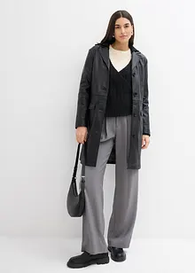 Pullover con cappuccio e fondo asimmetrico, bonprix Pullover con cappuccio e fondo asimmetrico, bonprix