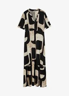 Abito lungo in morbido misto viscosa, bonprix Abito lungo in morbido misto viscosa, bonprix