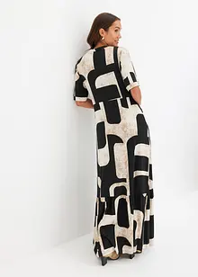 Abito lungo in morbido misto viscosa, bonprix Abito lungo in morbido misto viscosa, bonprix