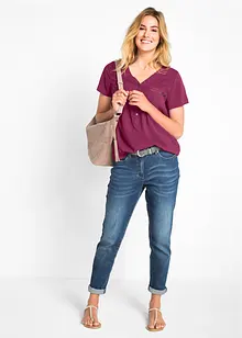 Camicetta in viscosa a maniche corte, bonprix Camicetta in viscosa a maniche corte, bonprix