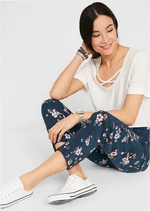 Pantaloni ampi in viscosa con elastico in vita, bonprix Pantaloni ampi in viscosa con elastico in vita, bonprix