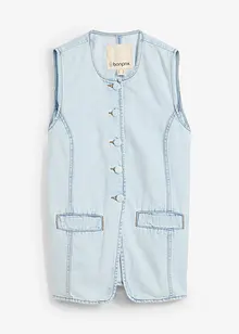 Gilet in jeans, bonprix Gilet in jeans, bonprix