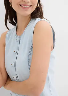 Gilet in jeans, bonprix Gilet in jeans, bonprix
