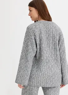 Maglione oversize con lavorazione a trecce, bonprix Maglione oversize con lavorazione a trecce, bonprix
