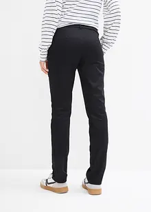 Pantaloni prémaman eleganti con gambe diritte in misto cotone delicato, bonprix Pantaloni prémaman eleganti con gambe diritte in misto cotone delicato, bonprix