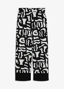Pantaloni in jersey fantasia, bonprix Pantaloni in jersey fantasia, bonprix