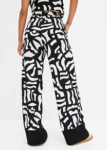Pantaloni in jersey fantasia, bonprix Pantaloni in jersey fantasia, bonprix