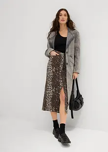 Gonna di jeans in cotone elasticizzato, bonprix Gonna di jeans in cotone elasticizzato, bonprix