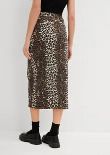 Gonna di jeans in cotone elasticizzato, bonprix Gonna di jeans in cotone elasticizzato, bonprix