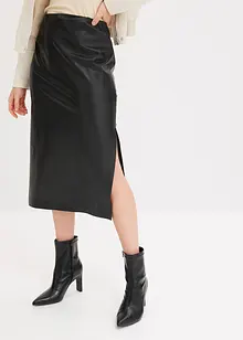 Gonna midi in similpelle, bonprix Gonna midi in similpelle, bonprix