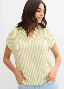 Blusa a maniche corte in viscosa fluente, bonprix Blusa a maniche corte in viscosa fluente, bonprix