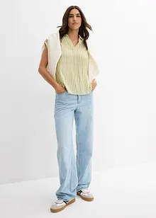 Blusa a maniche corte in viscosa fluente, bonprix Blusa a maniche corte in viscosa fluente, bonprix