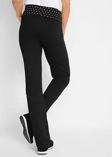 Pantaloni in maglina con cinta risvoltabile, straight, bonprix Pantaloni in maglina con cinta risvoltabile, straight, bonprix