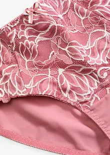 Slip alto con pizzo delicato, bonprix Slip alto con pizzo delicato, bonprix