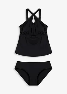 Tankini con spalline incrociate (set 2 pezzi), bonprix Tankini con spalline incrociate (set 2 pezzi), bonprix