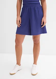 Shorts con elastico in vita in crêpe stropicciato, bonprix Shorts con elastico in vita in crêpe stropicciato, bonprix