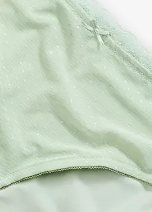 Slip alto con pizzo delicato, bonprix Slip alto con pizzo delicato, bonprix