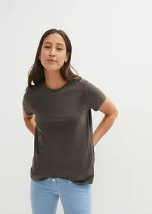 Maglia prémaman / da allattamento 2 in 1 in cotone biologico (pacco da 2), bonprix Maglia prémaman / da allattamento 2 in 1 in cotone biologico (pacco da 2), bonprix