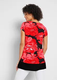 Maglia lunga con chiffon, bonprix Maglia lunga con chiffon, bonprix