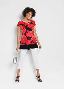 Maglia lunga con chiffon, bonprix Maglia lunga con chiffon, bonprix