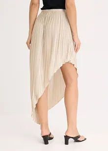 Gonna plissettata in satin lucido, bonprix Gonna plissettata in satin lucido, bonprix