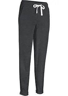 Pantaloni in felpa con cinta comoda, bonprix Pantaloni in felpa con cinta comoda, bonprix