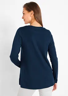 Maglia in puro cotone a maniche lunghe, bonprix Maglia in puro cotone a maniche lunghe, bonprix