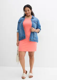 Abito di jersey elasticizzato con cotone biologico, bonprix Abito di jersey elasticizzato con cotone biologico, bonprix