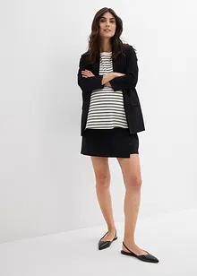 Gonna pantalone prémaman in cotone biologico, bonprix Gonna pantalone prémaman in cotone biologico, bonprix