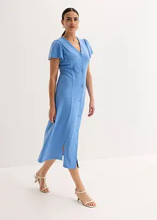 Abito in maglina con spacco, bonprix Abito in maglina con spacco, bonprix