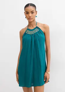 Abito con spalline sottili in crinkle strutturato, bonprix Abito con spalline sottili in crinkle strutturato, bonprix