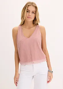 Top cropped con scollatura profonda, bonprix Top cropped con scollatura profonda, bonprix