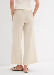 Pantaloni culotte in misto viscosa fluente, bonprix Pantaloni culotte in misto viscosa fluente, bonprix