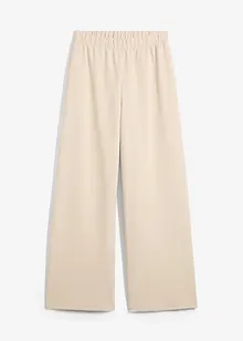 Pantaloni larghi in piquet, bonprix Pantaloni larghi in piquet, bonprix