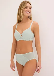 Slip alto con pizzo delicato, bonprix Slip alto con pizzo delicato, bonprix