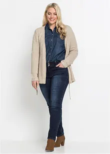Jeans slim modellanti e ultramorbidi, vita alta, bonprix Jeans slim modellanti e ultramorbidi, vita alta, bonprix