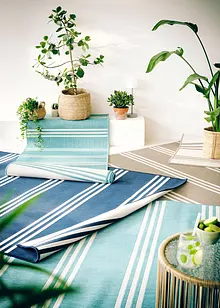 Tappeto da interno ed esterno double-face con righe, bonprix Tappeto da interno ed esterno double-face con righe, bonprix