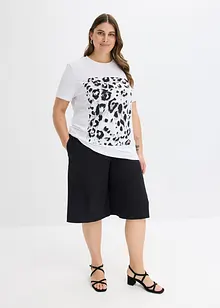 T-shirt con stampa leopardata, bonprix T-shirt con stampa leopardata, bonprix