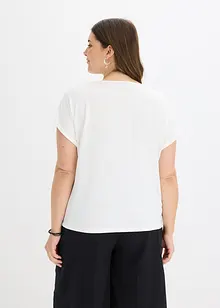 Maglia con viscosa e strass, bonprix Maglia con viscosa e strass, bonprix