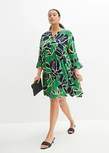 Abito a balze in viscosa fluente, bonprix Abito a balze in viscosa fluente, bonprix