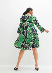 Abito a balze in viscosa fluente, bonprix Abito a balze in viscosa fluente, bonprix