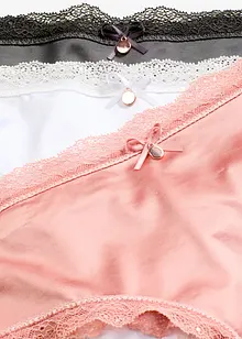 Brasiliana con effetto lucido (pacco da 3), bonprix Brasiliana con effetto lucido (pacco da 3), bonprix