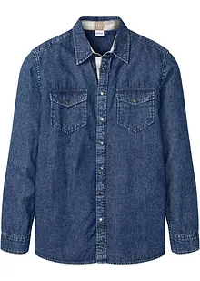 Camicia in jeans di puro cotone, bonprix Camicia in jeans di puro cotone, bonprix